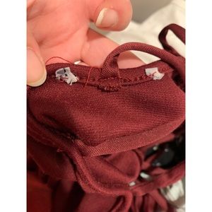 Charlotte Russe Tops - Maroon bodysuit Charlotte Russe Tops - Maroon bodysuit